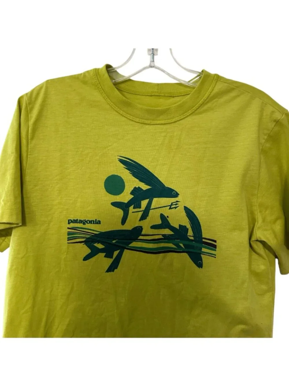 Patagonia Flying Fish Responsibili-Tee Youth Boys XL T-Shirt